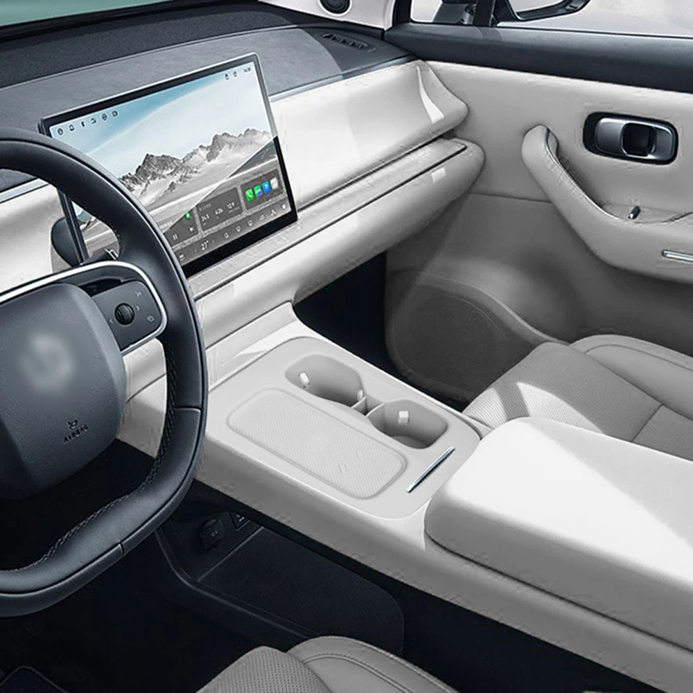 ل Leapmotor C10 C16 حامل الكأس غطاء مراتب مضاد للماء عالي الجودة لوحة شحن لاسلكي الغطاء الواقي التحكم المركزي حامل هاتف سيليكون حصيرة #3