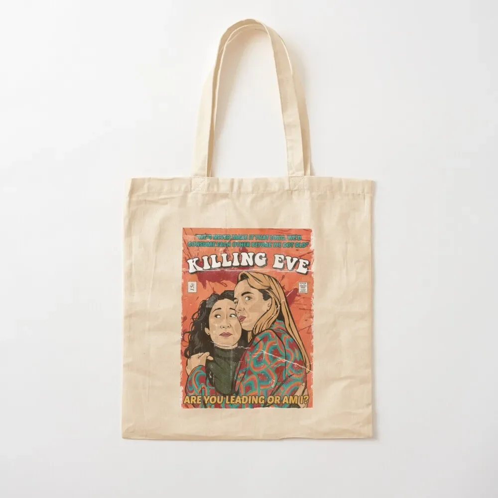 

Are You Leading Or Am I KILLING EVE Tote Bag Shopper handbag Canvas bag for women Tote Bag