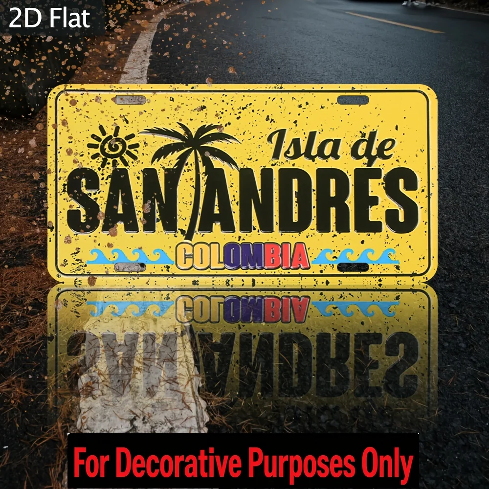 Vintage Sign 15.24x30.48 cm - Vintage Wall Decor Featuring 