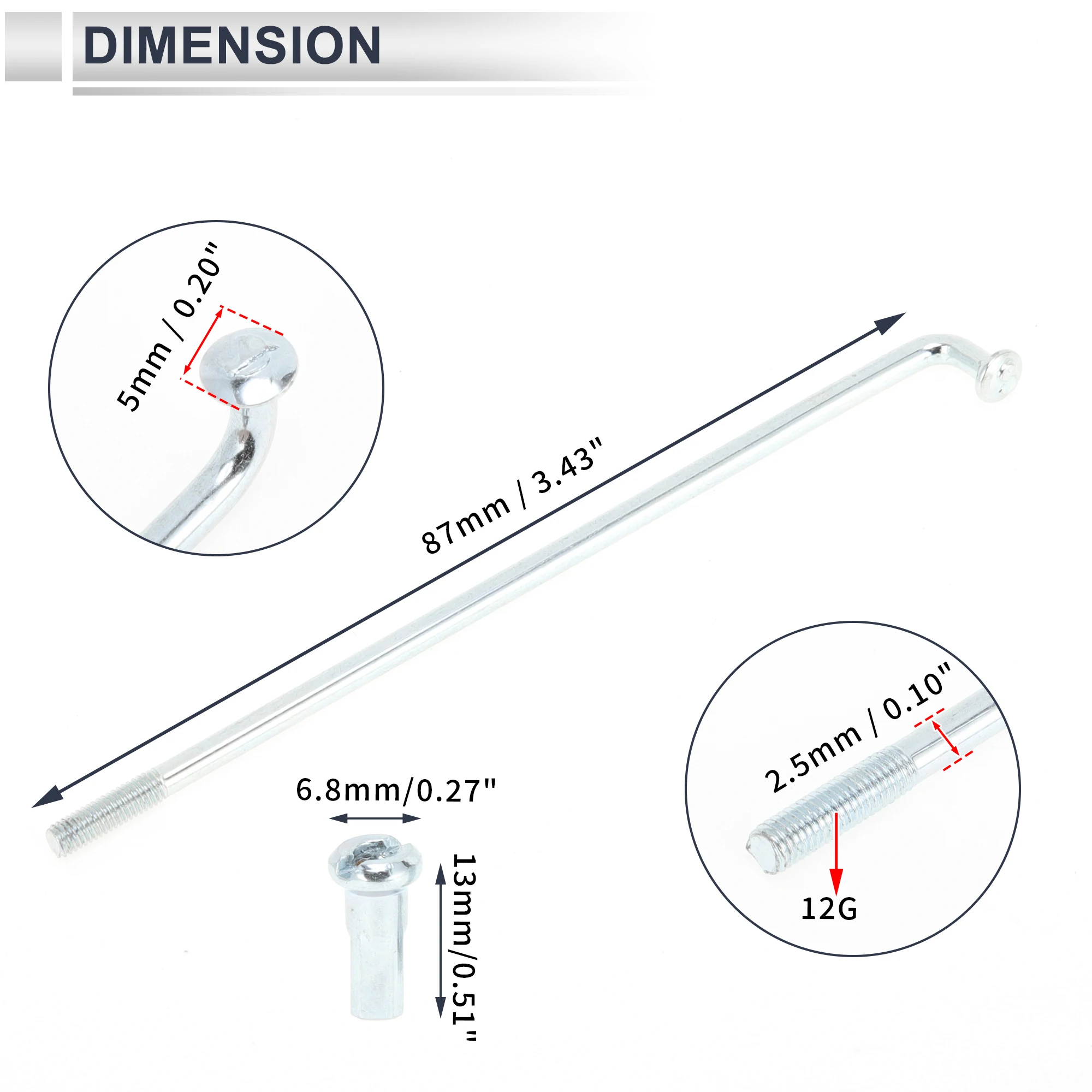 Variant: 36Pcs-87mm-12G
