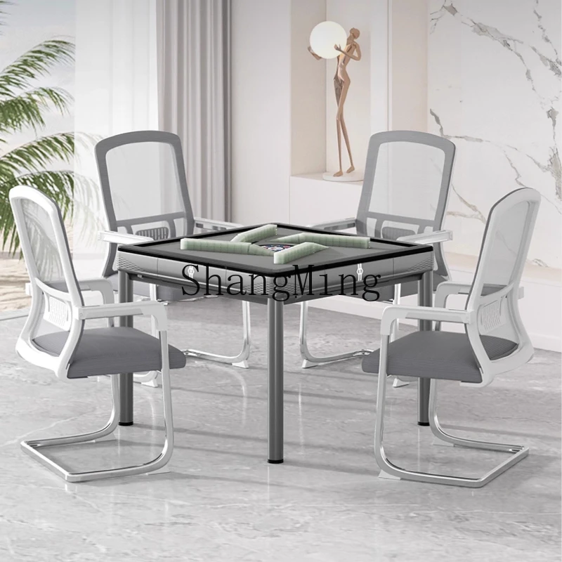 FG good-looking  new mahjong machine automatic household dining table dual-purpose mahjong table machine hemp all-in-one machine