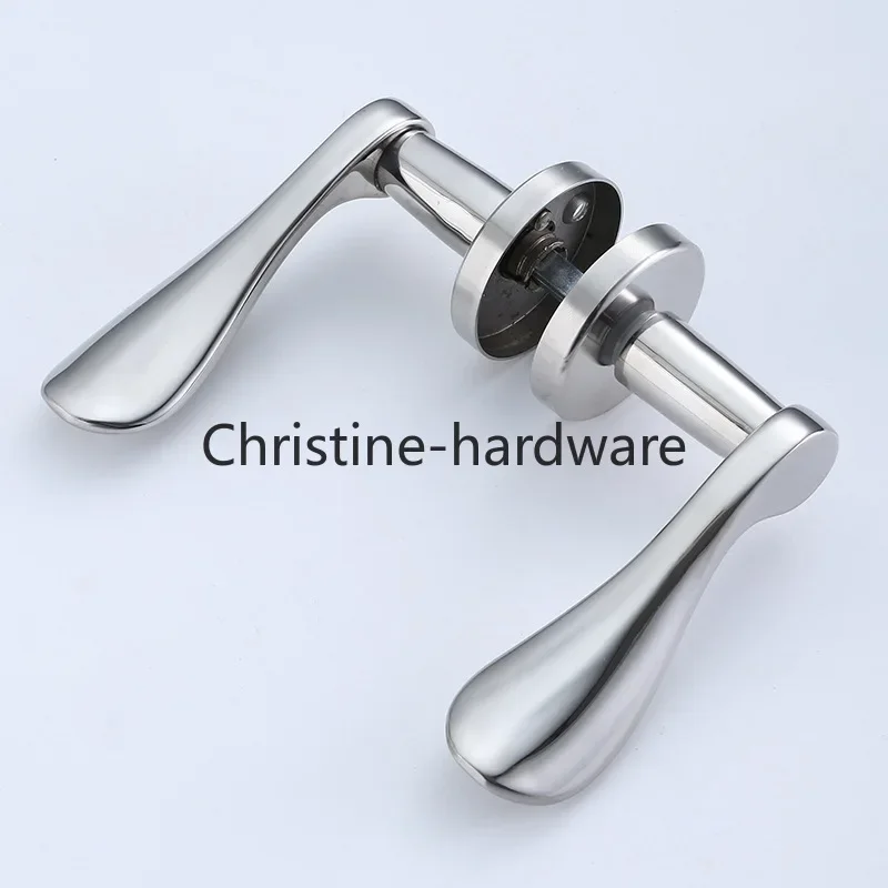 1Set Stainless Steel Universal Door Knob Bedroom Split Door Lock Handle Door Handle Hardware Door Handles For Interior Doors