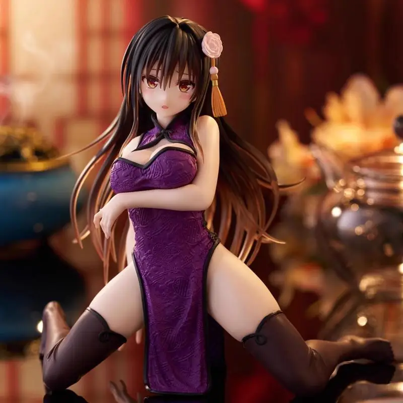 Genuino Taito To Love Kotegawa Yui Momo Belia Deviluke Eve Oscurità Desktop Carino Anime Figura Modello Collezionista Ornamento Giocattolo Regalo