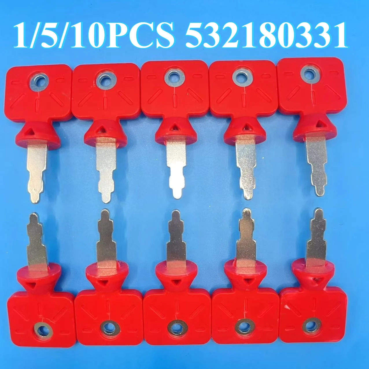 

1/5/10 шт. 532180331 ключи ключ зажигания газонокосилки 5321803-31 совместим с Husqvarna 65021ES 67522ES 7021RES 87521RES