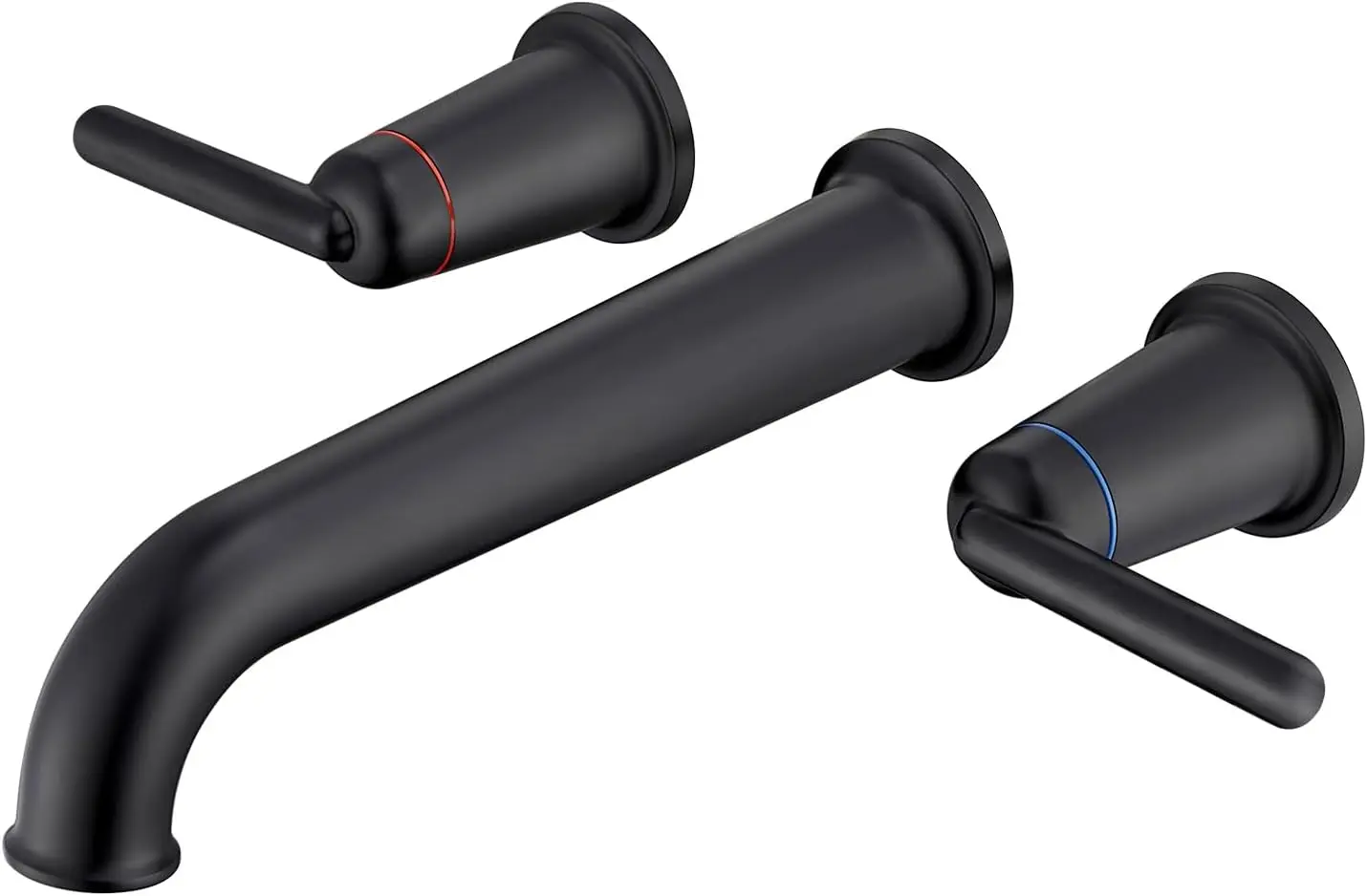 

Wall Mount Tub Filler Tub Faucet with Rough-in Valve High Flow Tub Faucets 2-Handle Wall Mounted Bathtub Faucet Brass Roman Bath