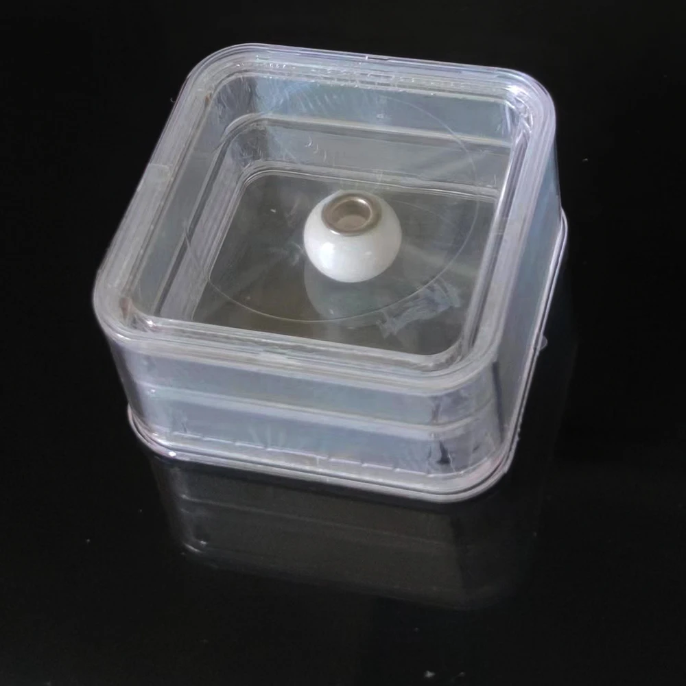 Transparent Floating Loose Diamond Box High-elasticity Membrane Ring Storage Box Precision Component Film Gemstone Packaging Box