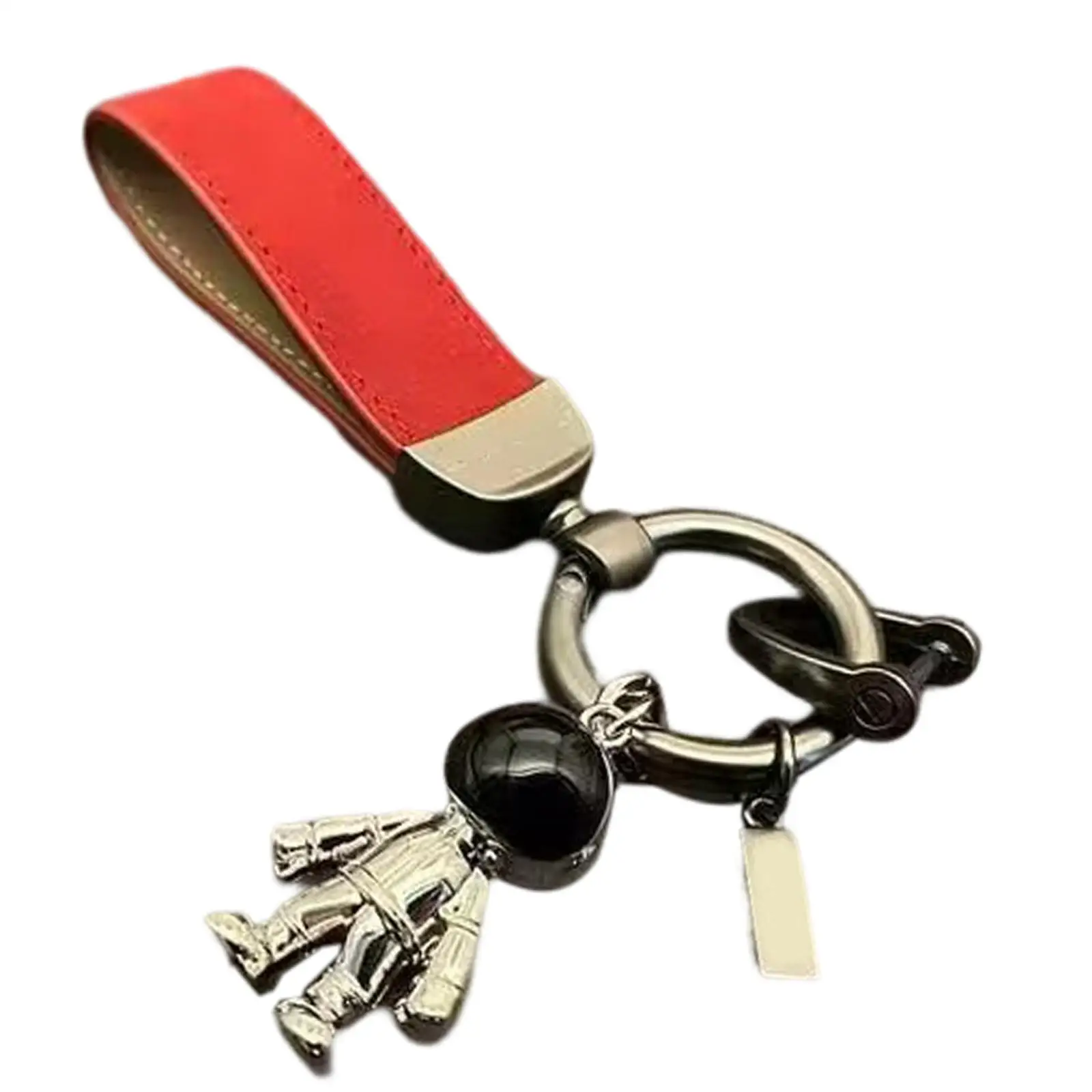 Car Keychain Sturdy with D Ring Accessories Gift Simple Key Pendant Key Chain