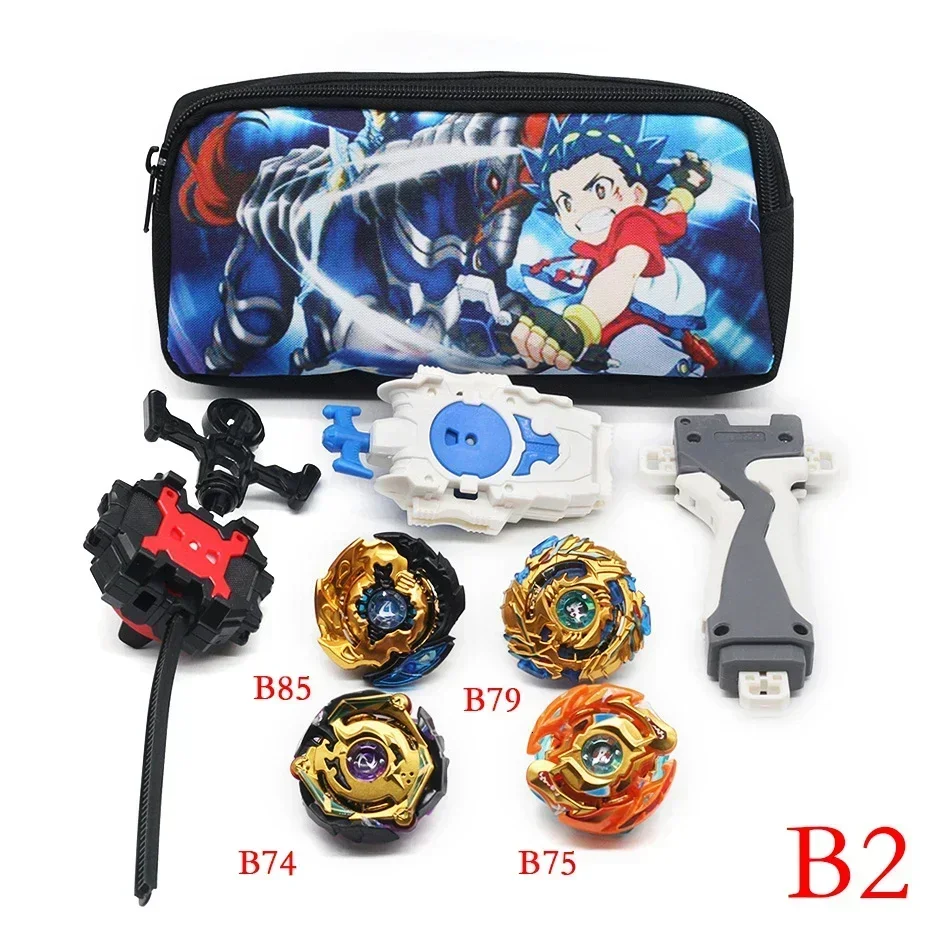 New Beyblade Burst Toys Alloy Battle Top Metal Fusion Set Gyro Storage Box Sale Blade Tops Launchers Achilles Beyblade Takara