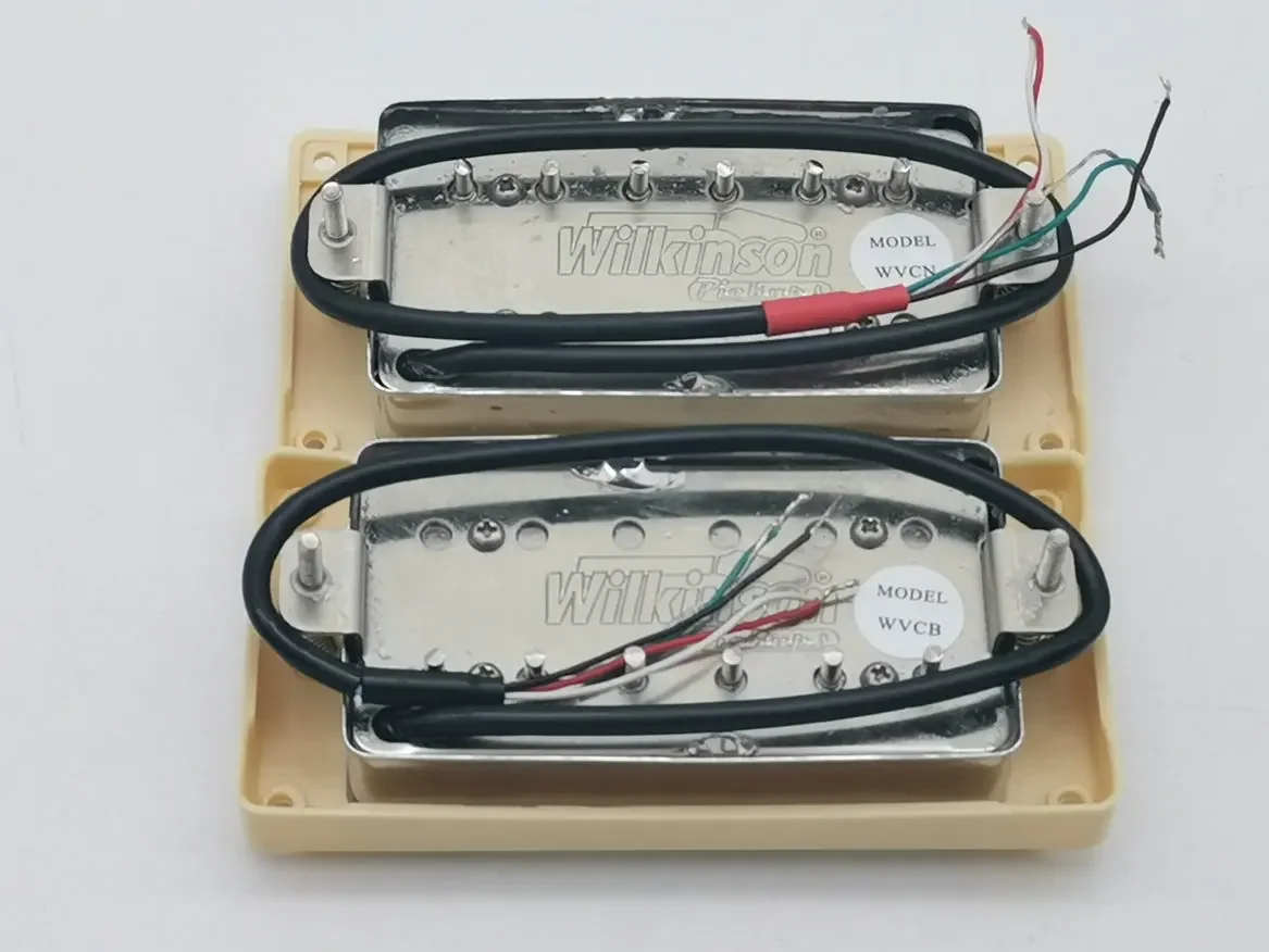 Ainico5 Humbucker Electric Guitar Pickups Guitar Parts + Free Orange 473 200V capacitor
