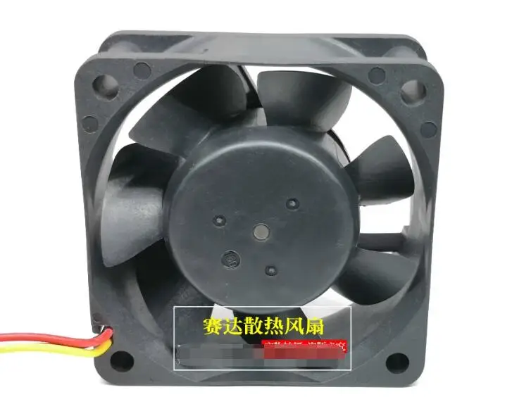 Nidec D06T-12TS2 DC 12V 0.25A 60x60x25mm 3-Wire Server Cooling Fan