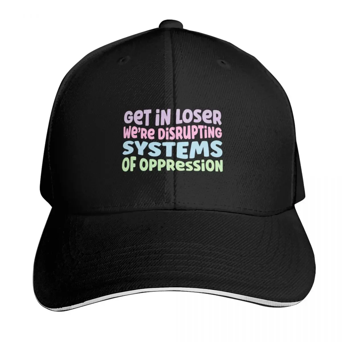 Disrupt Systems of Oppression Baseball Cap Streetwear luxury caps hats on offer Gentleman Hat Women's 2026 Men's