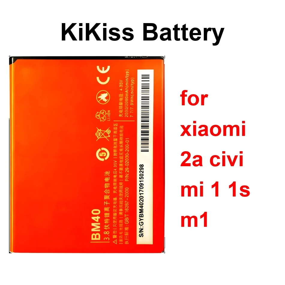 

Mobile Phone Battery Long-Lasting BM40 BM41 BM44 BM10 BP44 1930-4500Mah For Xiaomi 2A Civi MI 1 1S M1