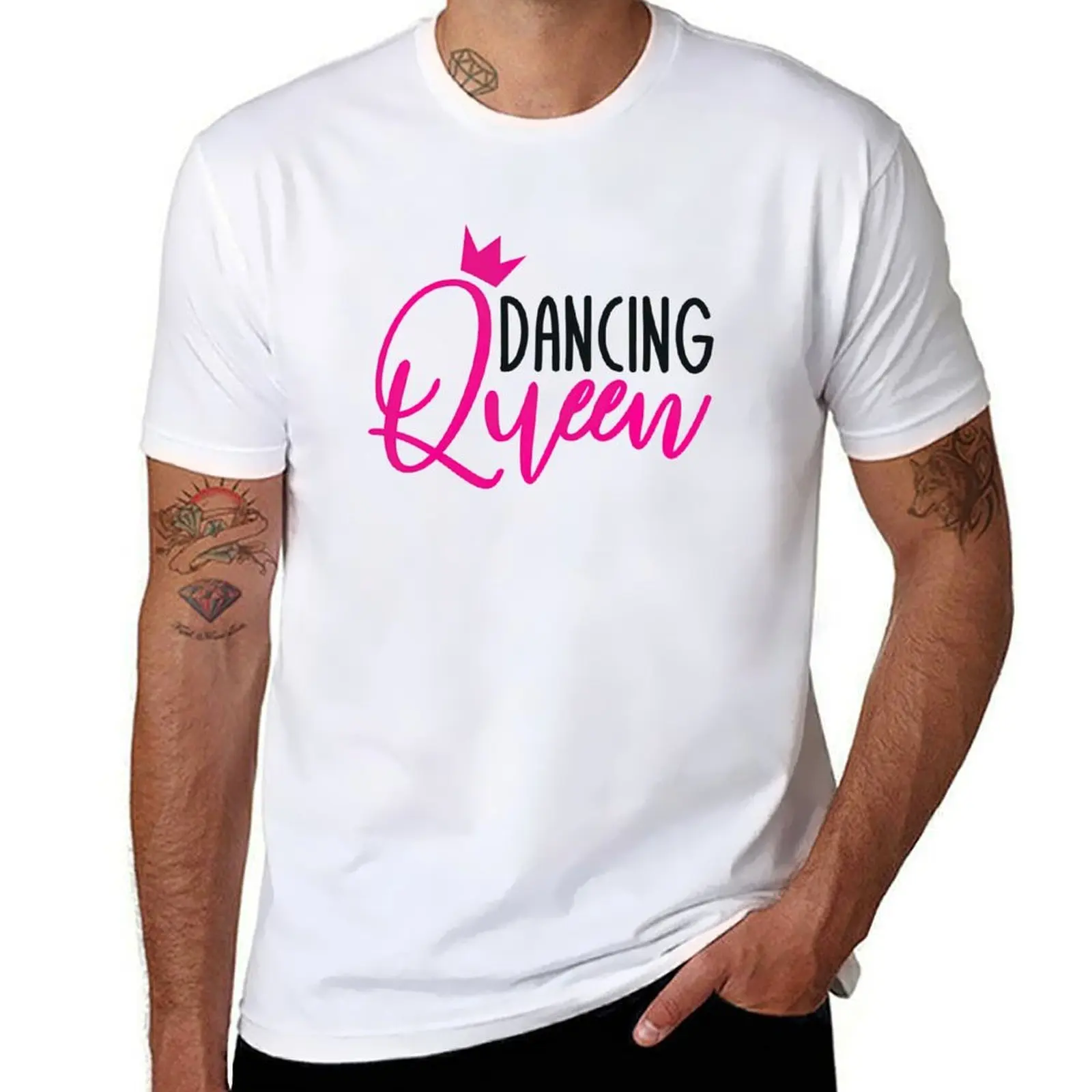 

Dancing Queen Lyrics, Dancing Queen, Lyrics T-Shirt t shirts cotton 100% t shirts for man graphic funny T-Shirt
