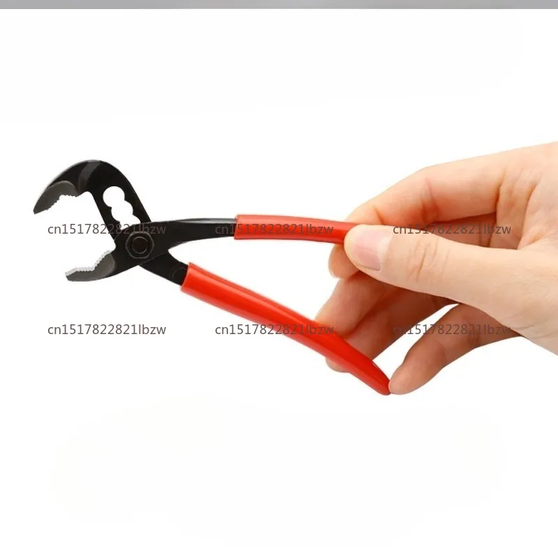 5 Inch Quick Adjust V Jaw Tongue Groove Pliers Universal Plumbing Pliers Water Pump Pliers for Plumbing Work