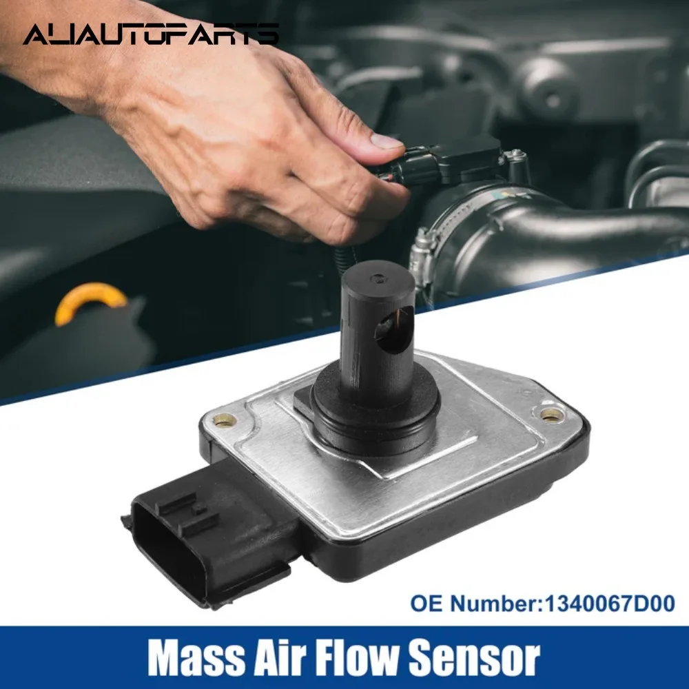 Suzuki Grand Vitara 13400-67D00 용 질량 공기 유량 센서 교체 적합 - 검정색 1개 팩