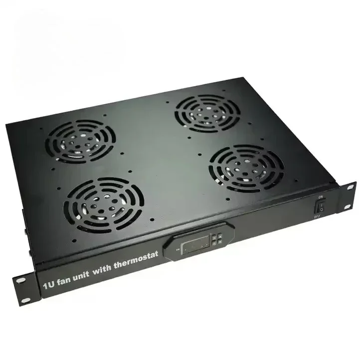 

19'' SPCC Fan Unit in Rack Mount 2Fans 4 Fans Server Rack Accessories