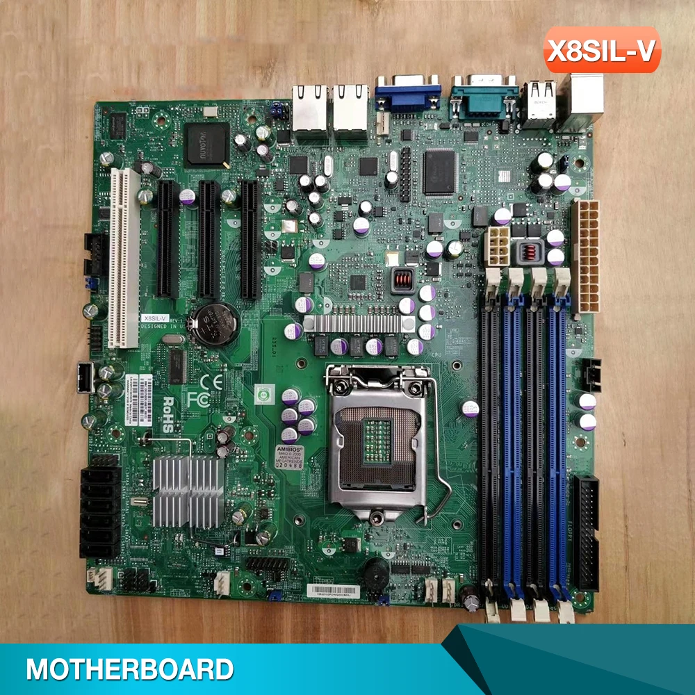 X8SIL-V For Supermicro Server Motherboard LGA 1156 DDR3 Xeon X3400/L3400 Series Core i3