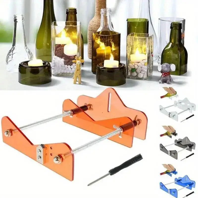 

New DIY Wine Bottle Cutting Machine Handmade DIY Vase Lamp Beer Glass Bottle Cutter Cutting Machine Glass Bottle Cutting Tool