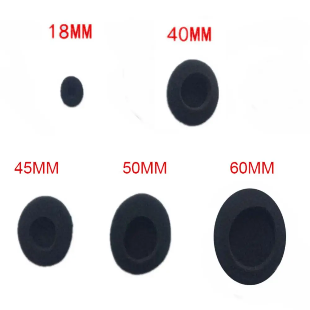Almohadillas de repuesto para auriculares Buzzer K550, orejeras de esponja para micrófono, piezas de auriculares, cubierta de espuma, punta para auriculares, 1 Uds.