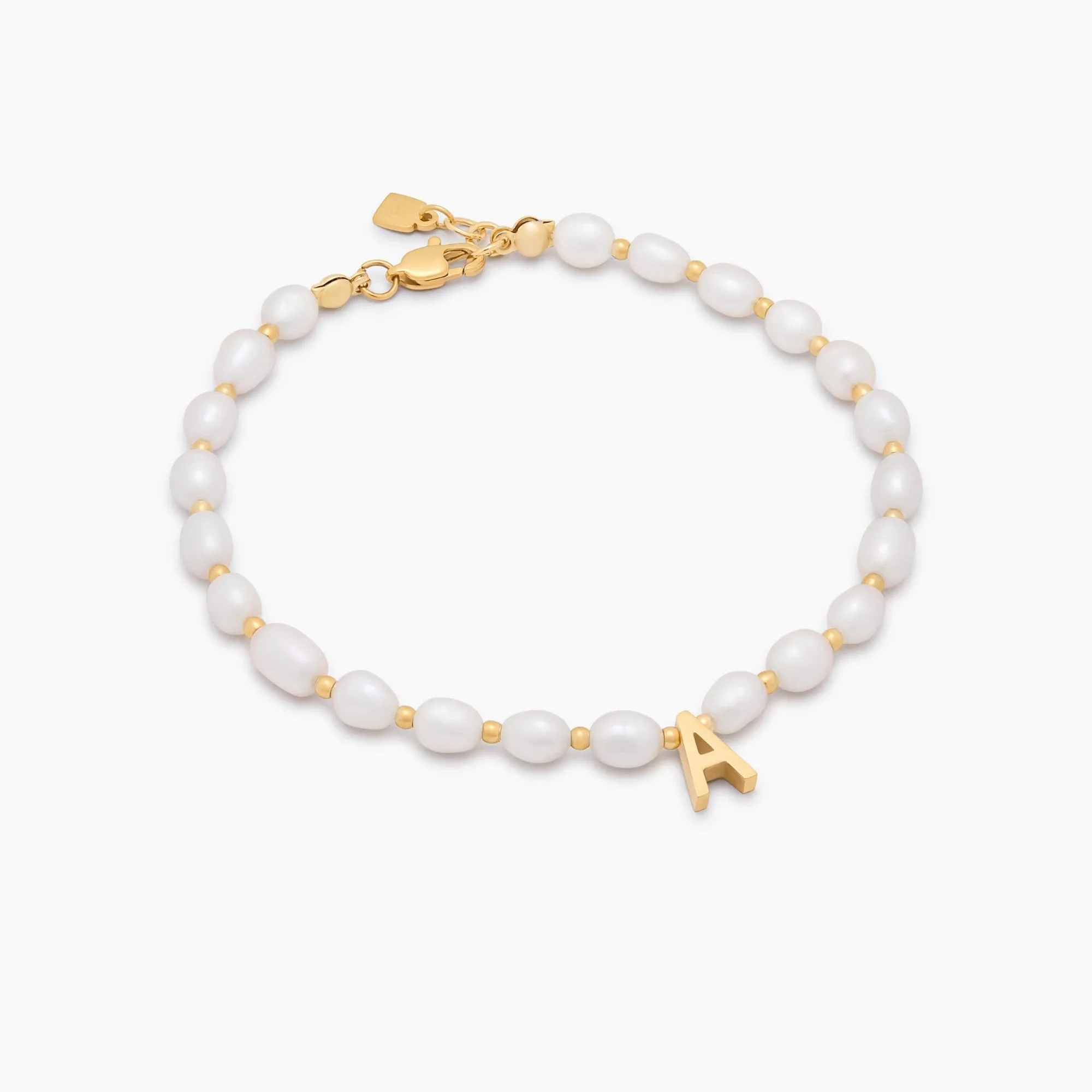 Custom PEARL INITIAL CHARM BRA - Initial Ring Custom ulasan dan harga
