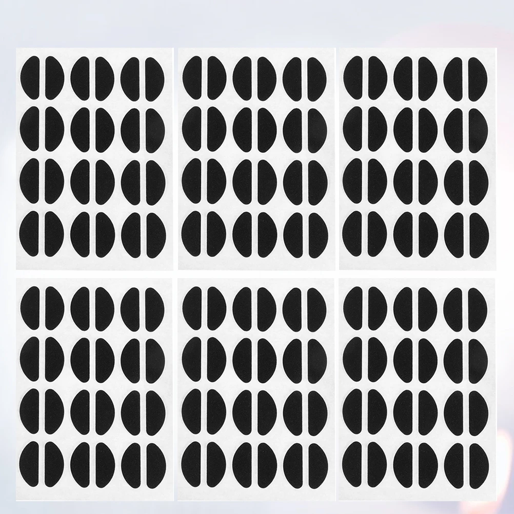 24 زوجًا من وسادات الأنف المصنوعة من السيليكون غير القابل للانزلاق لرفع إطار النظارات الشمسية المريحة القابلة للاستبدال #6