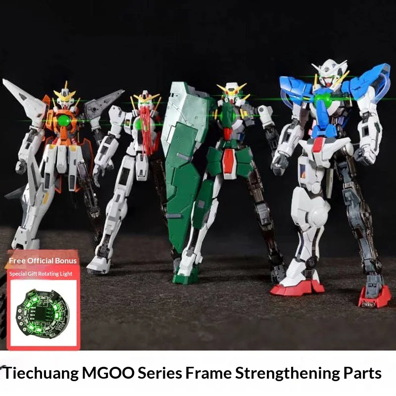 

Металлическая внутренняя рама Iron Creat MG 1/100 для модификации Exia Dynames Kyrios Virtue 00Q с дополнительной вращающейся LED-подсветкой