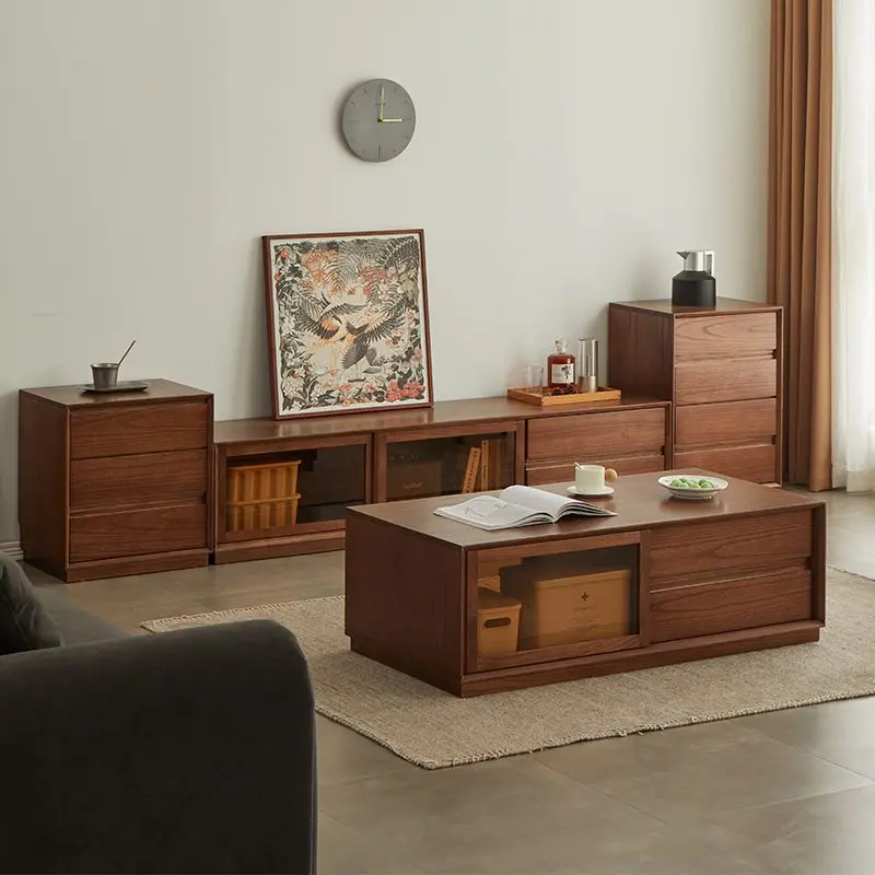 خزانة تلفزيون إيطالية بسيطة، أدراج عصرية، خزانة تلفزيون فاخرة، شقق تخزين أثاث Meuble Chambre #3