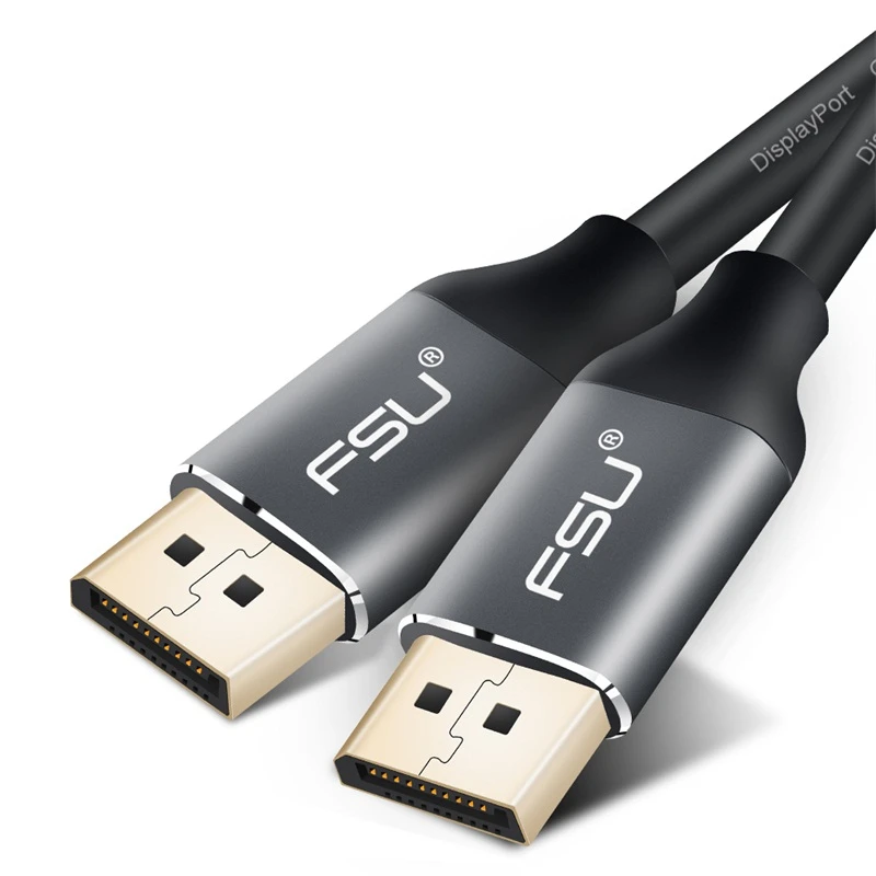 DisplayPort 1.4 Cavo 8K 4K 144Hz 165Hz DP Display Port Cavo Adattatore Per Video PC Del Computer Portatile TV DP 1.4 1.2 Display Port 1.2 Cavo