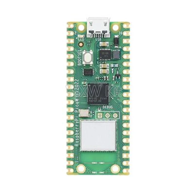 Raspberry Pi Pico Board RP2040 Dual-Core 264KB ARM Low-Power Microcomputers High-Performance Cortex-M0+ Processor