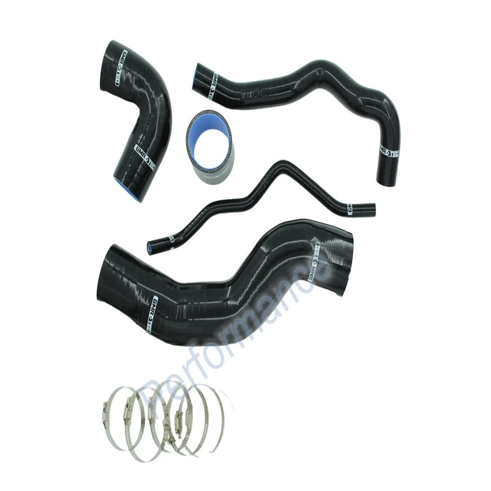 

Черный силиконовый комплект шлангов интеркулера турбонаддува для VW Golf Jetta Bora Gti Mk4 New Beetle Audi A3 TT MK1 1.8T PQ34 180BHP