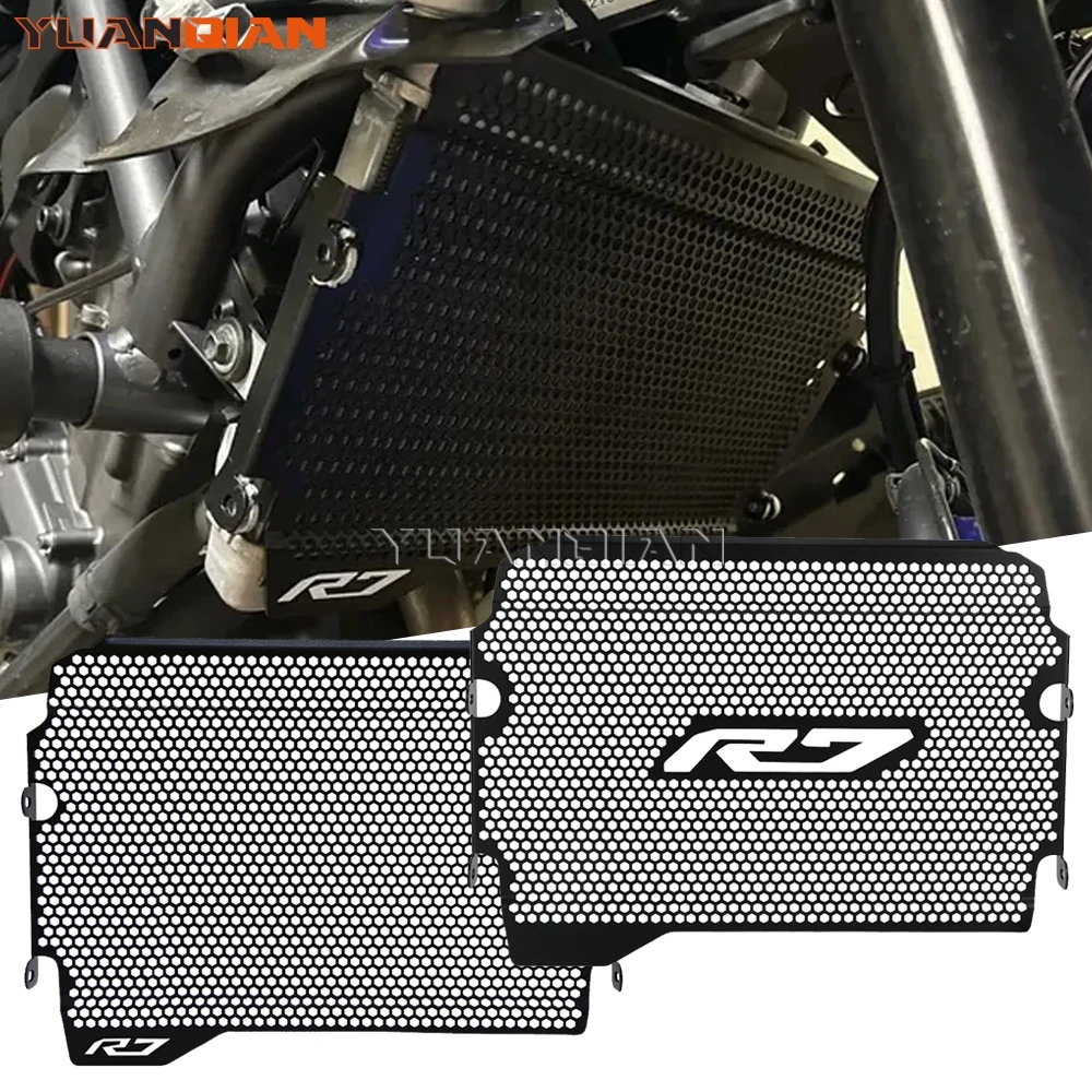 

2025 2026 YZF R7 Motorcycles Accessories Radiator Guard Protector Grille Cover For Yamaha YZF-R7 YZFR7 ABS 2021 2022 2023 2024