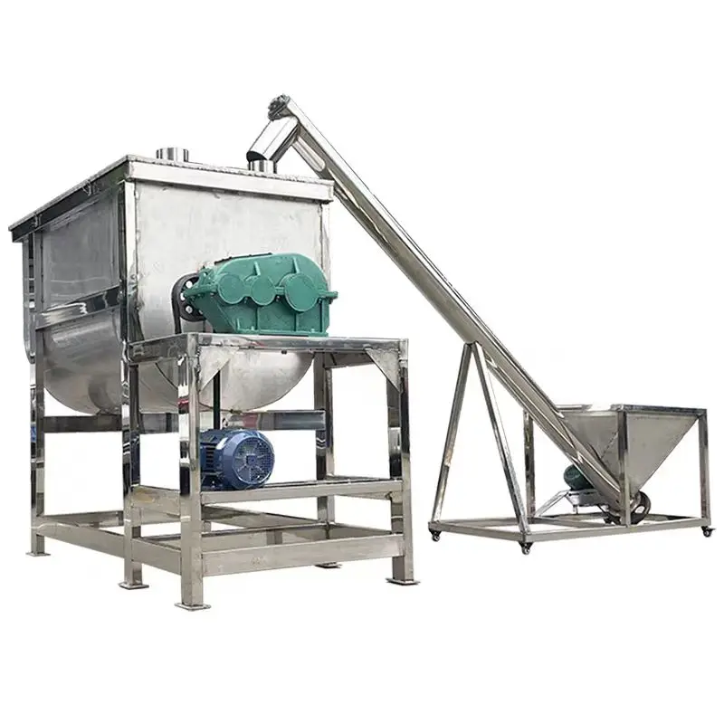 

Feed Food Powder Mixer Forage Dry Powder Plastic Seasoning Mixer