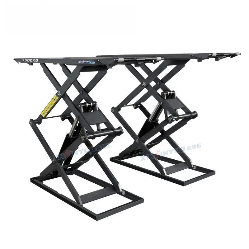 Scissor lift no digging ultra-thin shears car maintenance and repair equipment