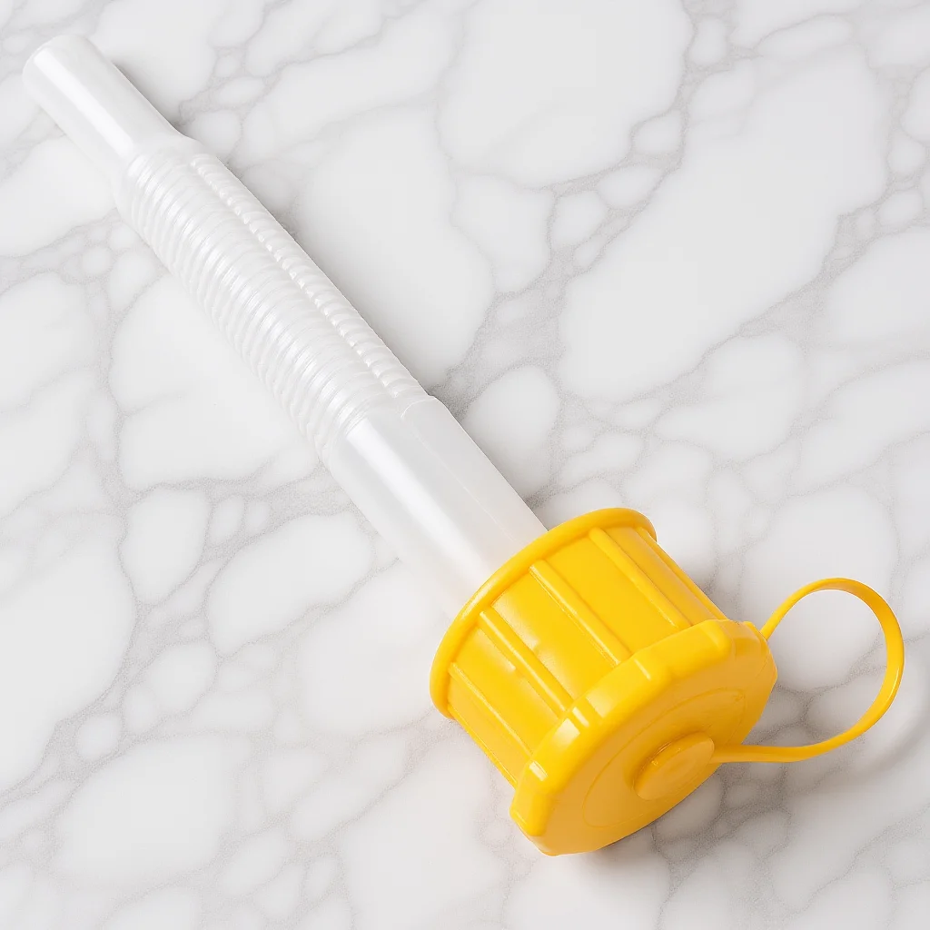 

Long Flexible Gas Can Spout Replacement Bendable Plastic Fuel Nozzle Leak Proof Easy Pour for Oil Water