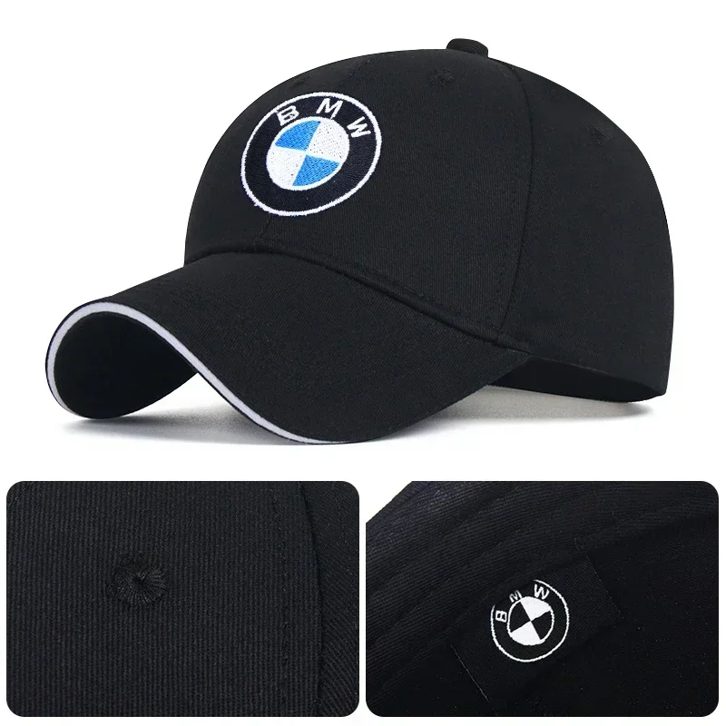 Auto Lingua Duck Cap Per BMW M Prestazioni Cappello 3D Auto MOTO GP Racing F1 Berretto da baseball Cappello Regolabile Casual Trucket Cappello hip