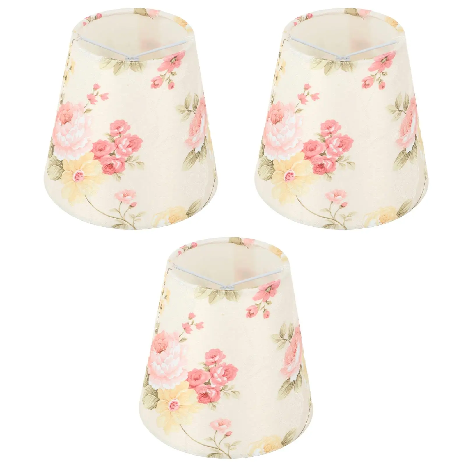 

AliExpress Cloth Lamp Shade Floral Bloom Clip On Bulb Lampshade For table Chandelier Floor Lamps