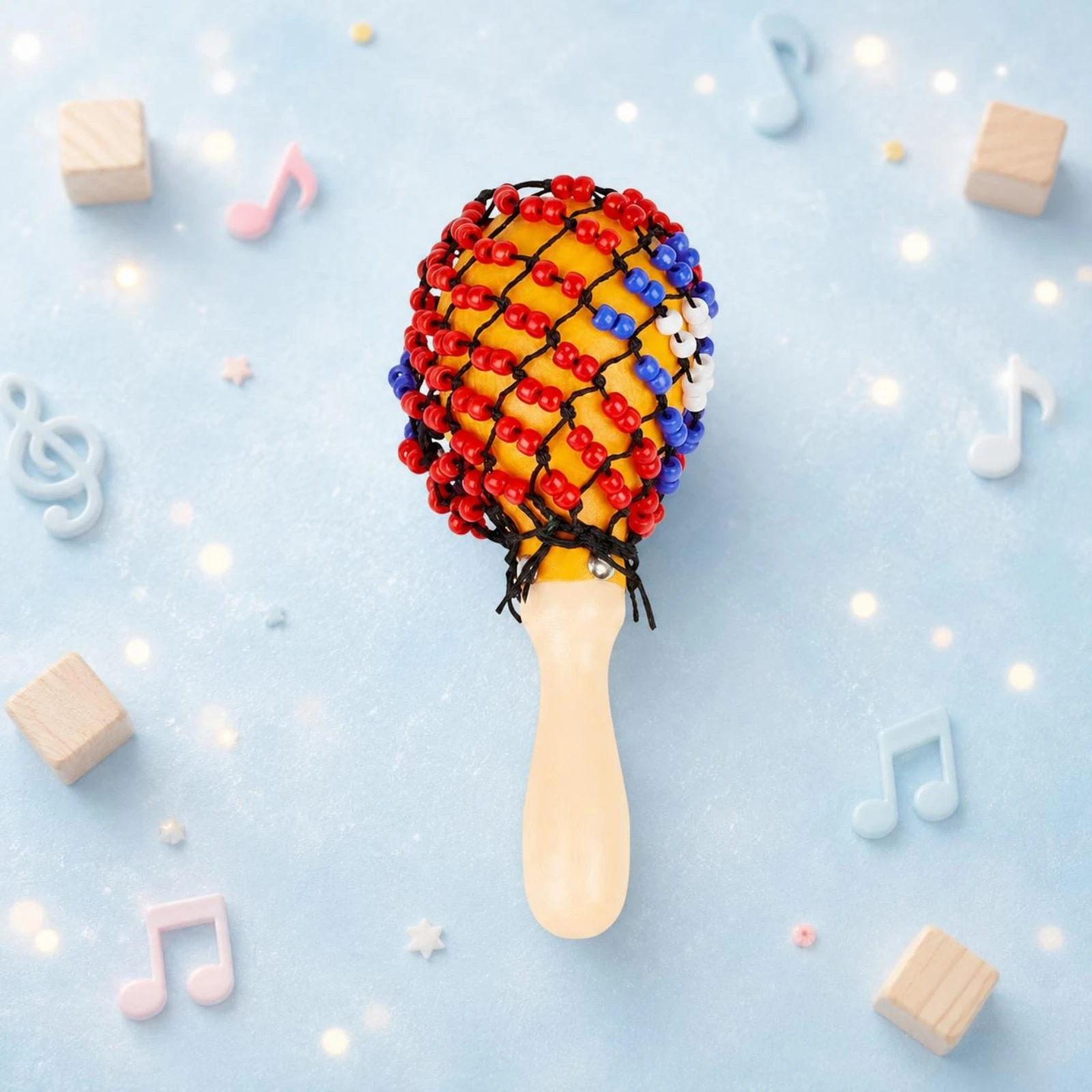 Musical Instrument Maraca - Деревянные маракасы с деревянной ручкой и