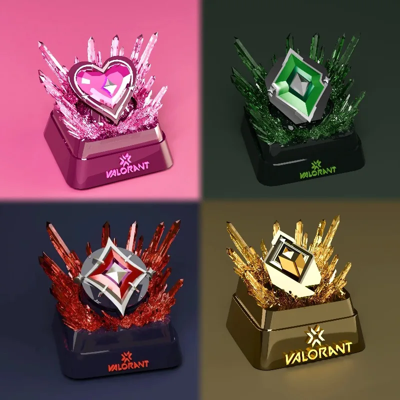 Gameboy Rank Badge Custom Resin Keycaps for Mechanical Keyboards with Crosspost Axis 3D Printed Personality DIY Keyboard Caps