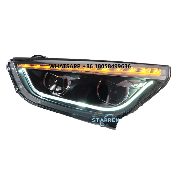 

Original Quality New Design Private Custom Hot Seal Daytime Running Lights Headlights for yundai Ix35 2010-2015