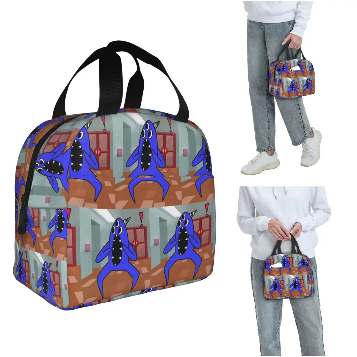 Nabnab Anime Garten Of Banban Isolierte Lunchtasche für Damen und Kinder, auslaufsichere Lebensmittelboxen, Thermo-Lunchbox-Tragetasche