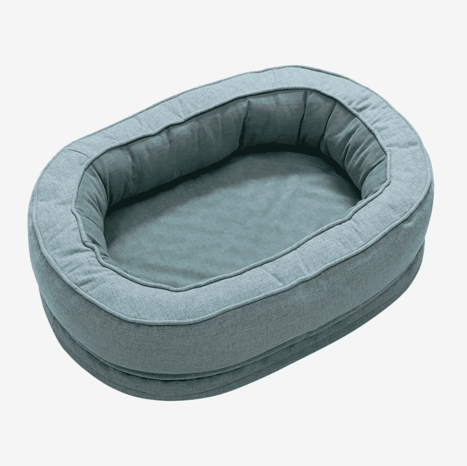 Wholesale Luxury Donut Pet Cat Dog Bed Anti-Slip Round Cuddle Comfort Cozy Pet Bed For Small Medium Dogs