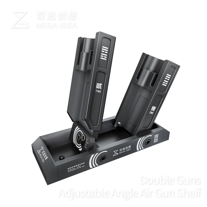 Qianli MEGA-IDEA Aluminum Alloy Double Stations Adjustable Angle Air Station Shelf Intelligent Shelf Magnetic Switch