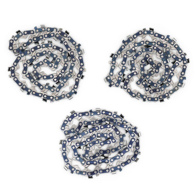 

1 шт. цепь для бензопилы Husqvarna, Steele, Makita, Craftsman, Echo, 12 дюймов, малая, 3/8.043 дюйма, с закругленными углами, 23 зуба, 46 звеньев