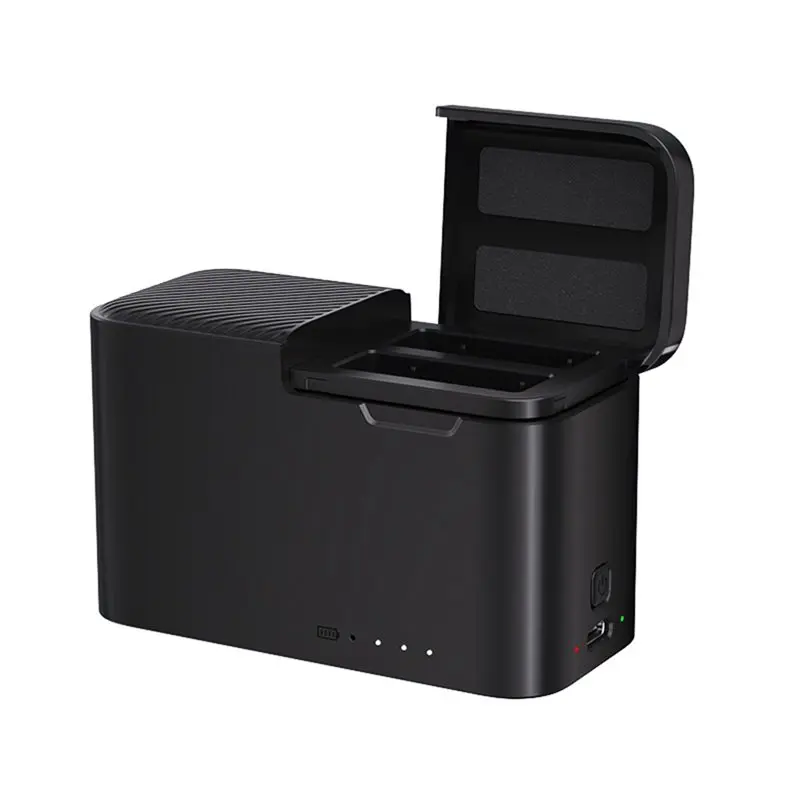 B63B-For DJI Action 5/4/3 Charging Station Smartests Overcharge Protection Portable For Sports Cameras For Filming