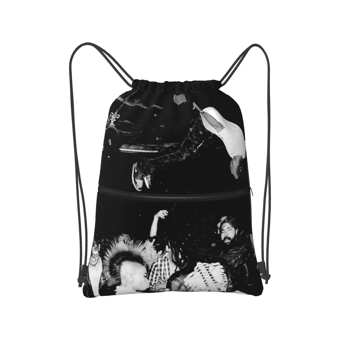 

Rapper Playboi Carti Die Lit Backpacks Casual Drawstring Bundle Pocket Shoes Bag Book Bags for Travel Students
