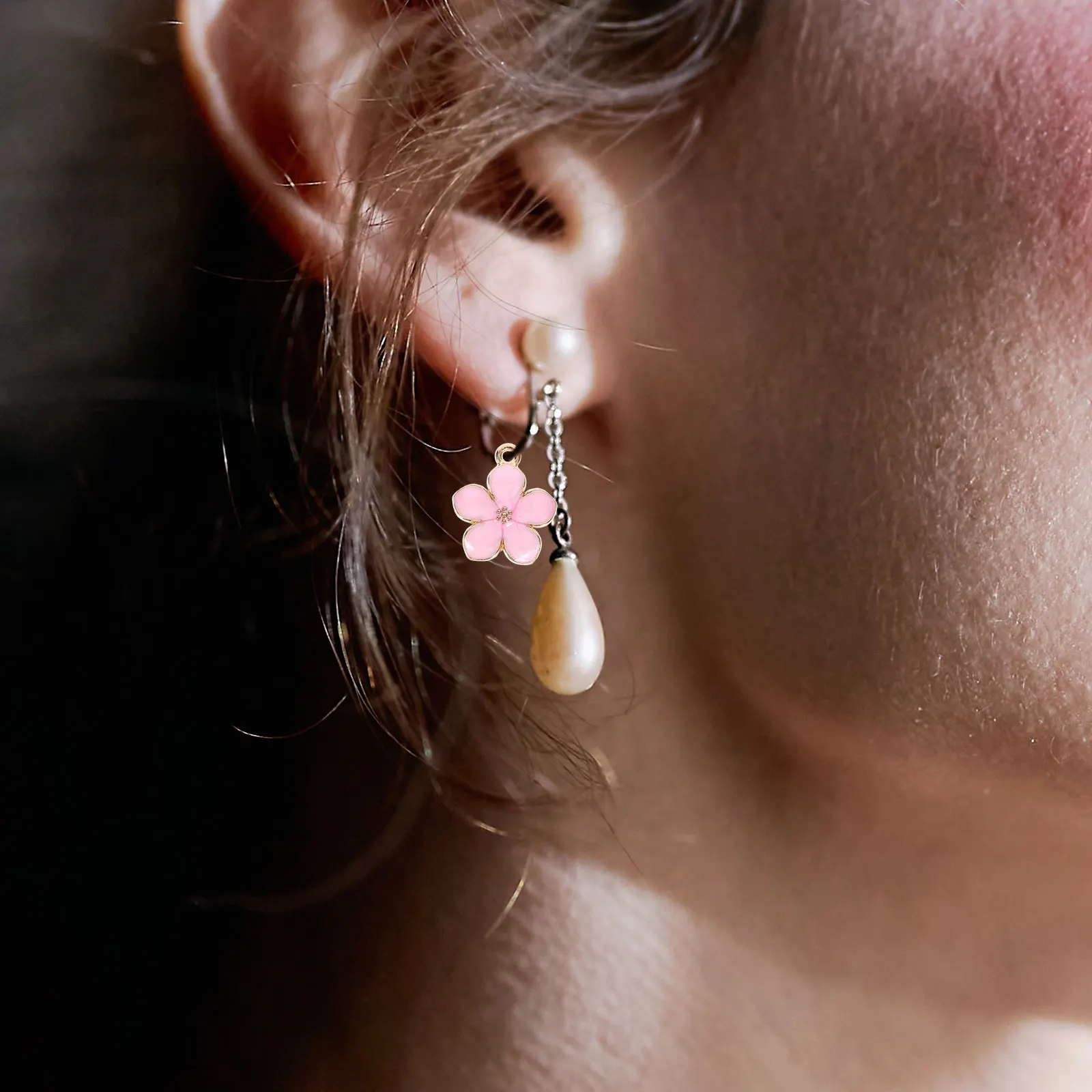 

25pcs Pendant Alloy Charms Necklace Making Supplies Bracelet DIY Jewelry Crafting Floral Accessories