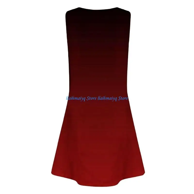 573B Sleeveless  dress, women's casual, stylish, off-shoulder, elegant floral print flowy dress