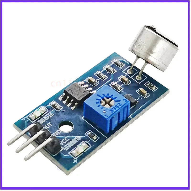 Sound Detecting Sensor for Voice Trigger,Adjustable Sensitivity Whistle Control Switch High Low Level DIY Module 10pcs