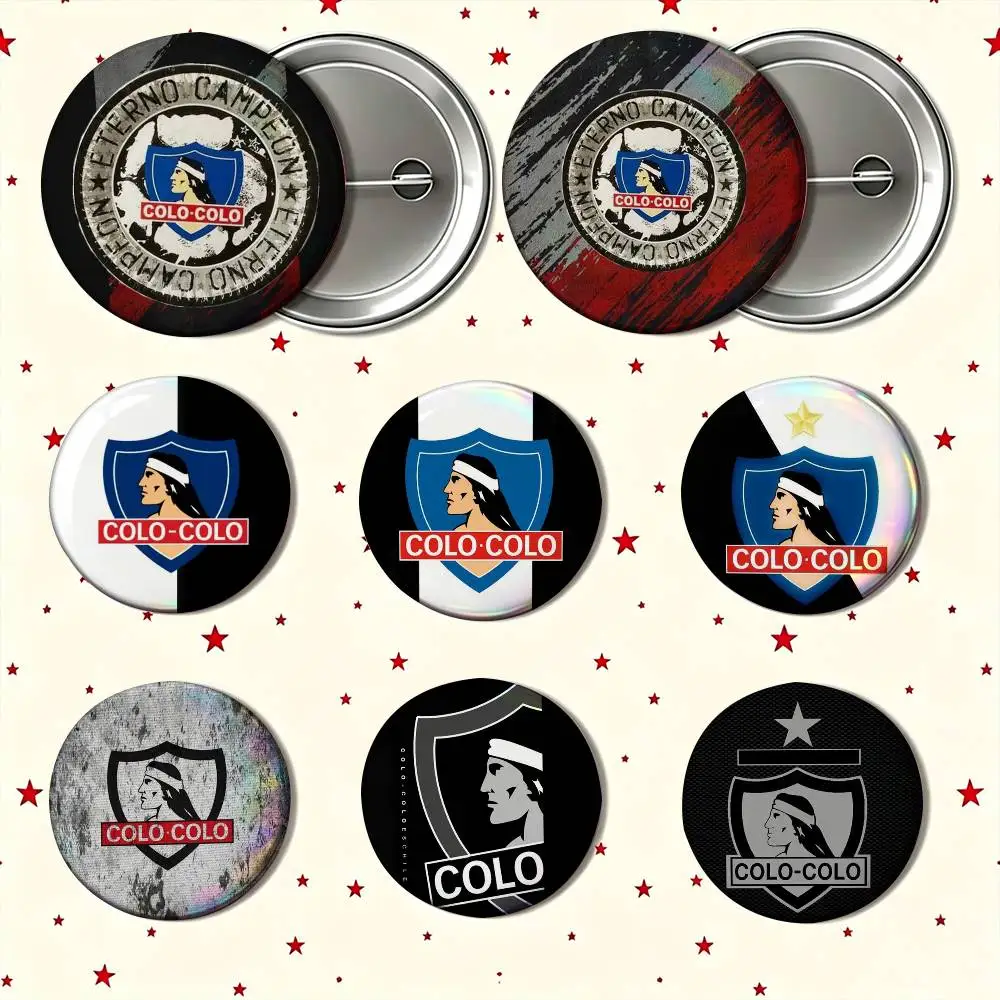 New Club Social Y Deportivo Colo Custom Enamel Pin Badges 25mm 32mm 44mm 58mm Backpack Hat Decor Toys Gifts