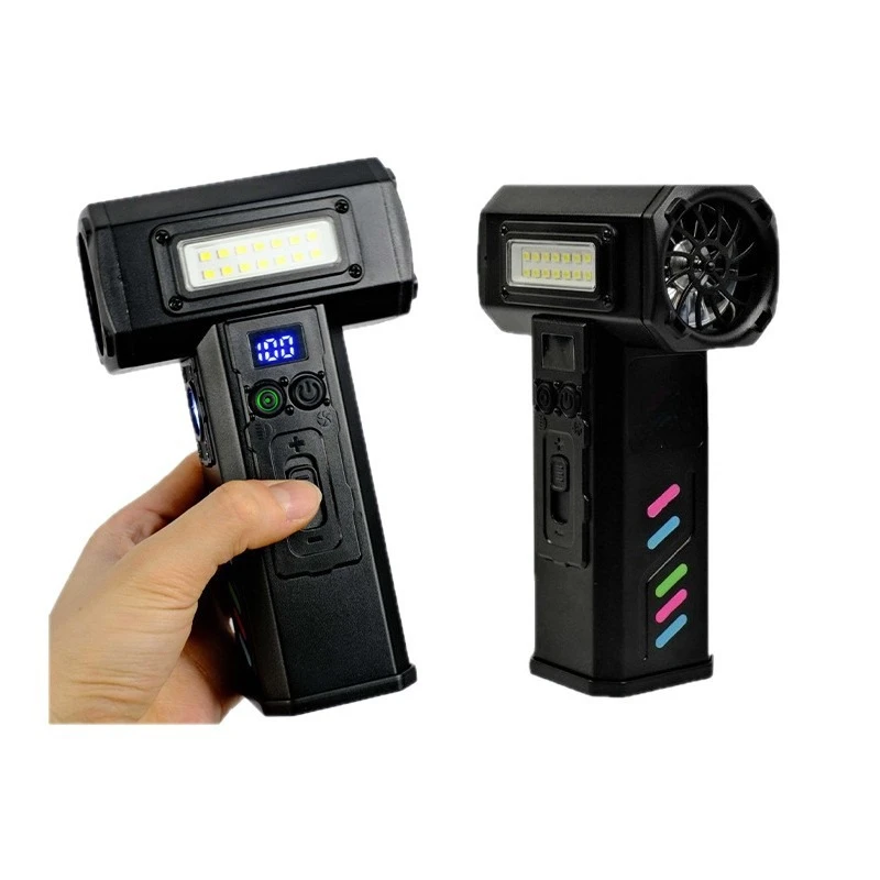 Turbo Handheld Fan Charging Outdoor Portable Continuously Variable Speed